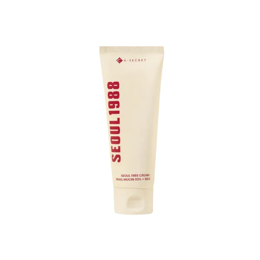 Seoul 1988 Cream : Snail Mucin 93% + Rice 100ml