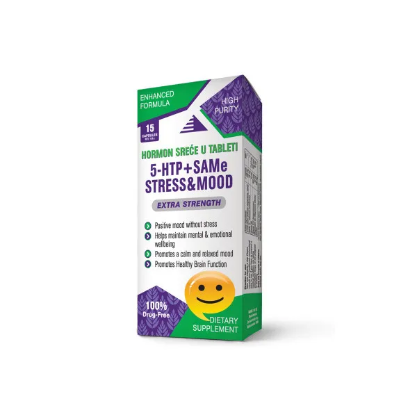 5-HTP + SAMe STRESS & MOOD 15 kapsula
