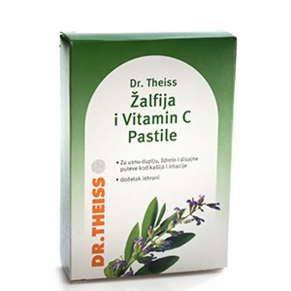 ŽALFIJA + VITAMIN C 24 pastile