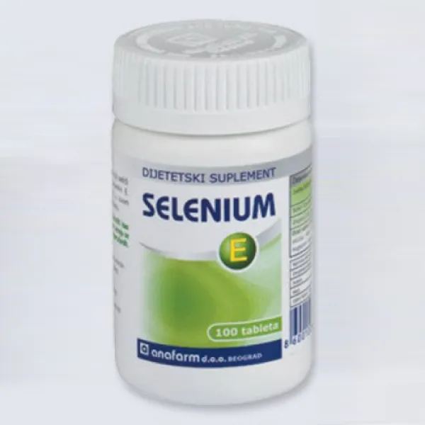 ANAFARM SELENIUM E 100 tableta