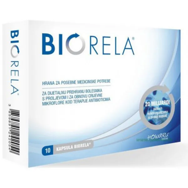 BIORELA 10 kapsula