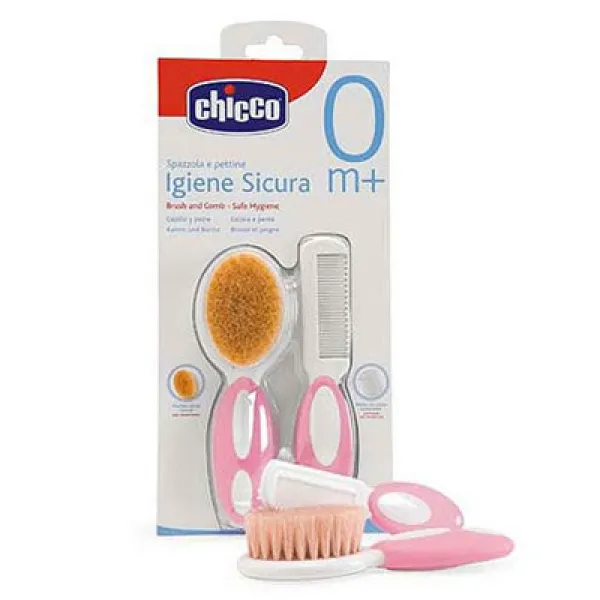 CHICCO ČETKA/ČEŠALJ PRIRODNA DLAKA