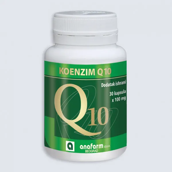 CO Q10 100 mg x 30 kapsula