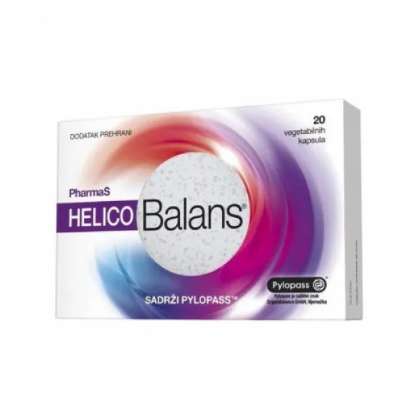 HELICOBALANS 20 kapsula
