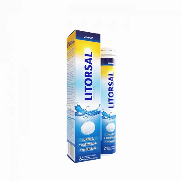 LITORSAL šumeće tablete 24 komada
