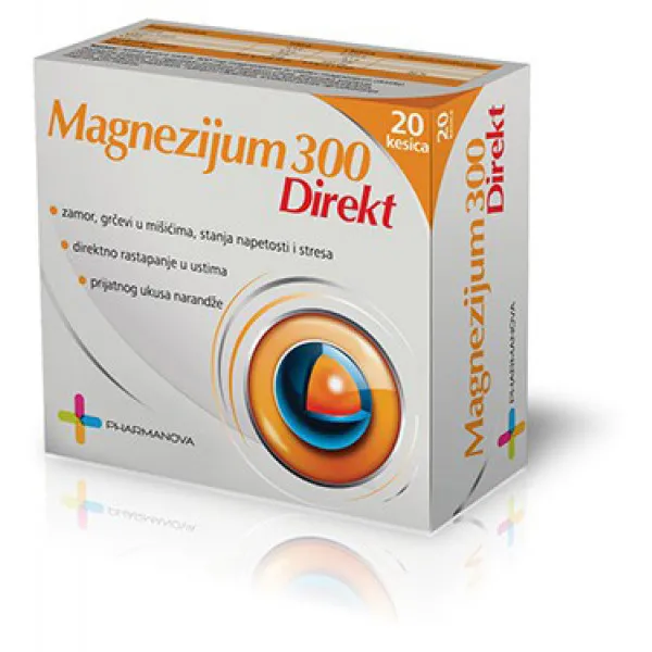 MAGNEZIJUM 300 DIREKT granule