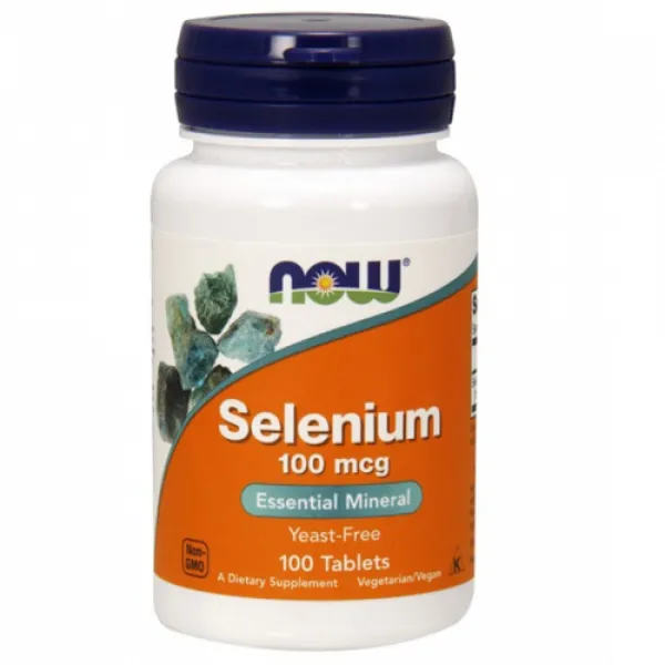 NOW SELENIUM tablete 100x100mcg