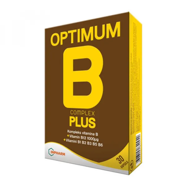 OPTIMUM B COMPLEX PLUS 30 kapsula