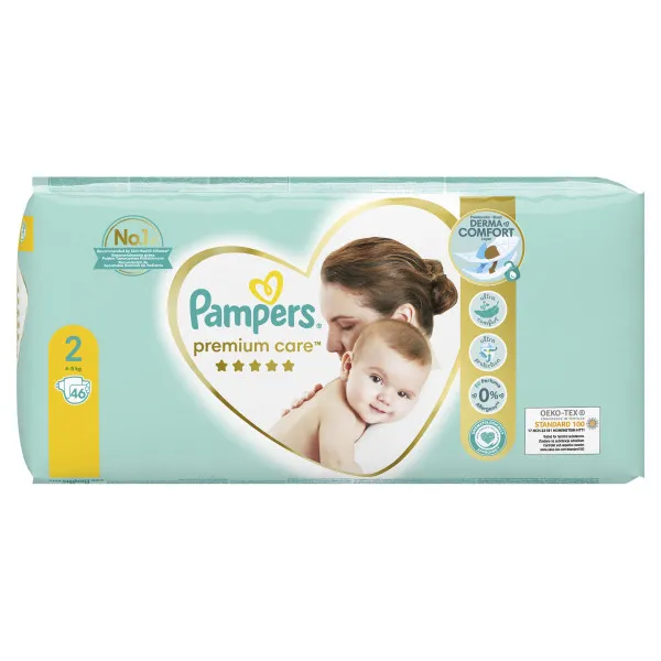 PAMPERS PELENE PREMIUM 2 46 kom.