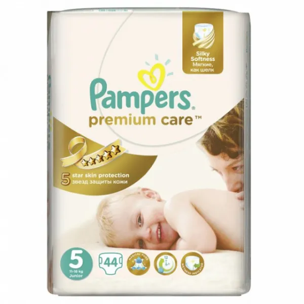 PAMPERS PELENE PREMIUM 5 44 kom.