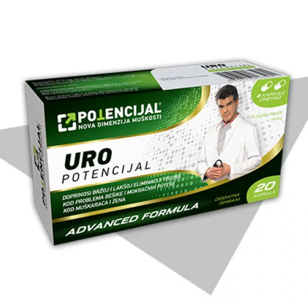POTENCIJAL URO ADVANCE 20 kapsula