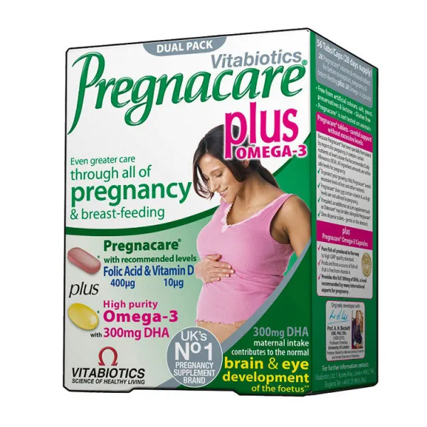 PREGNACARE PLUS 28 tableta + 28 kapsula