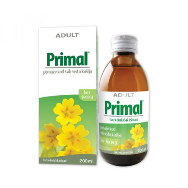 PRIMAL TEČNI DODATAK BEZ ŠEĆERA 200ML
