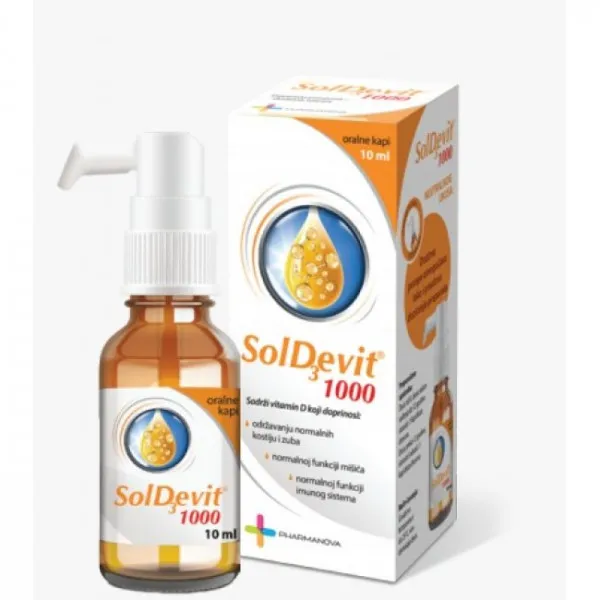 SOLDEVIT 1000 RASTVOR SA DOZ.PUMPOM 10ML