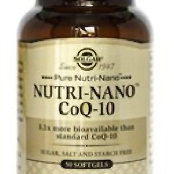 SOLGAR NUTRINANO CoQ10 50X30 mg