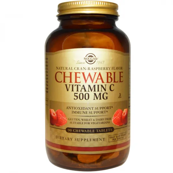 SOLGAR VITAMIN C  90X500 mg