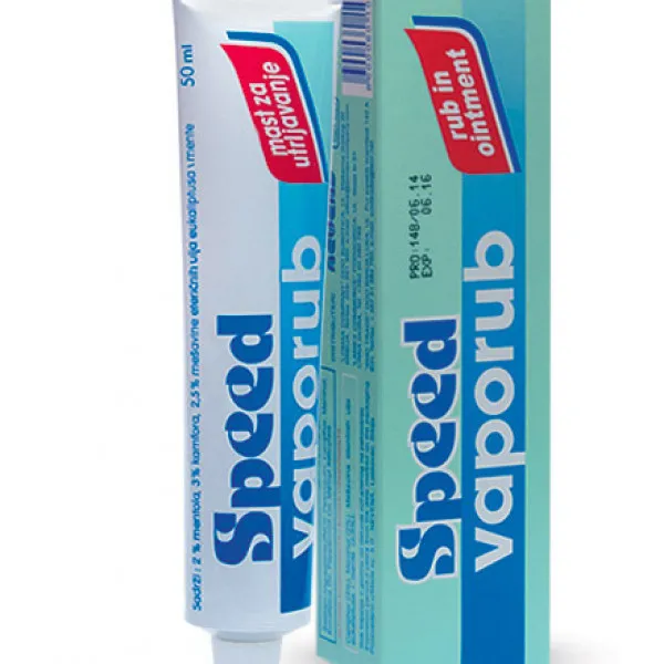SPEED VAPORUB MAST ZA UTRLJAVANJE 50g