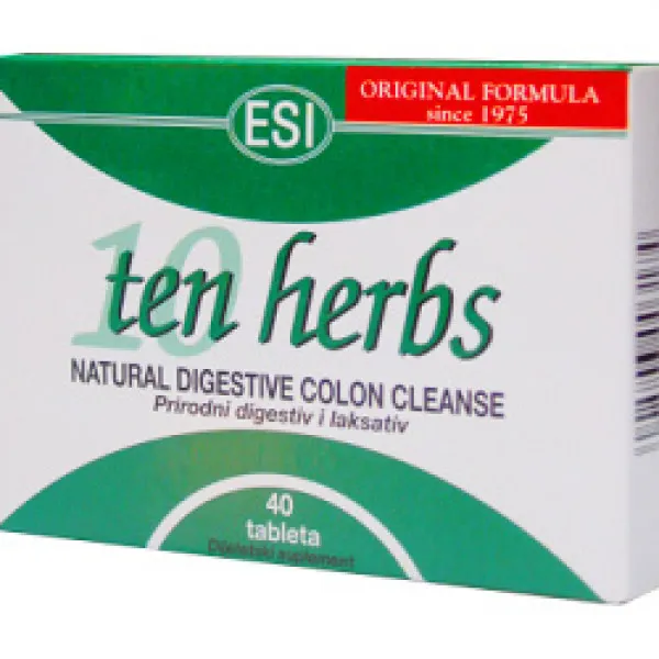 TEN HERBS 40 tableta