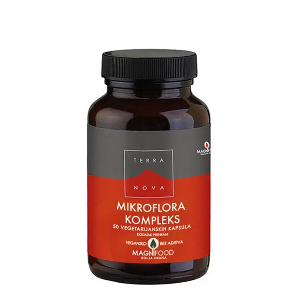 TERRA NOVA MIKROFLORA COMPLEX SA PREBIOTICIMA 50 kapsula