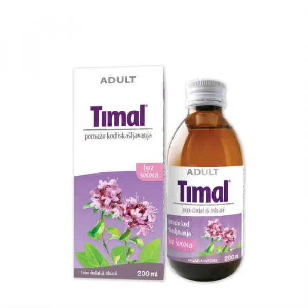 TIMAL TEČNI DODATAK BEZ ŠEĆERA 200ML
