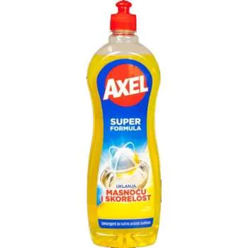 AXEL Super Formula za pranje posuđa limun 900ml
