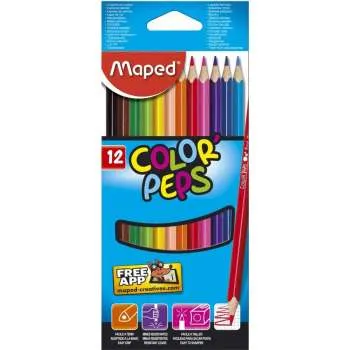 MAPED DRVENE BOJE 1/18 COLOR PEPS M183218