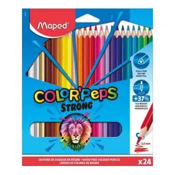 MAPED DRVENE BOJE STRONG 1/24