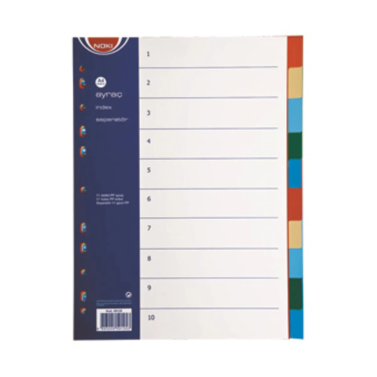 NOKI INDEX PVC 10  BOJA