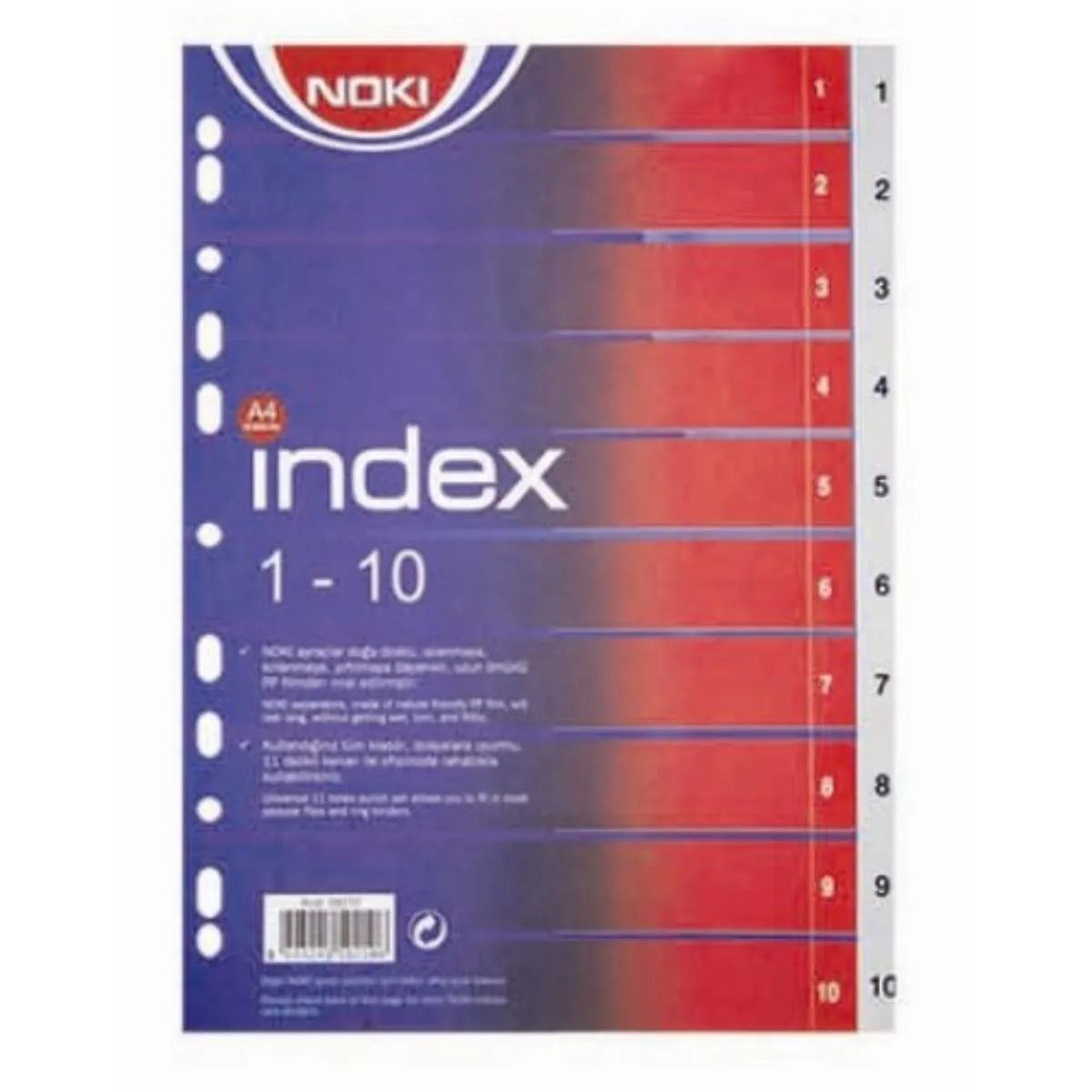 NOKI INDEX PVC 10 CIFARA