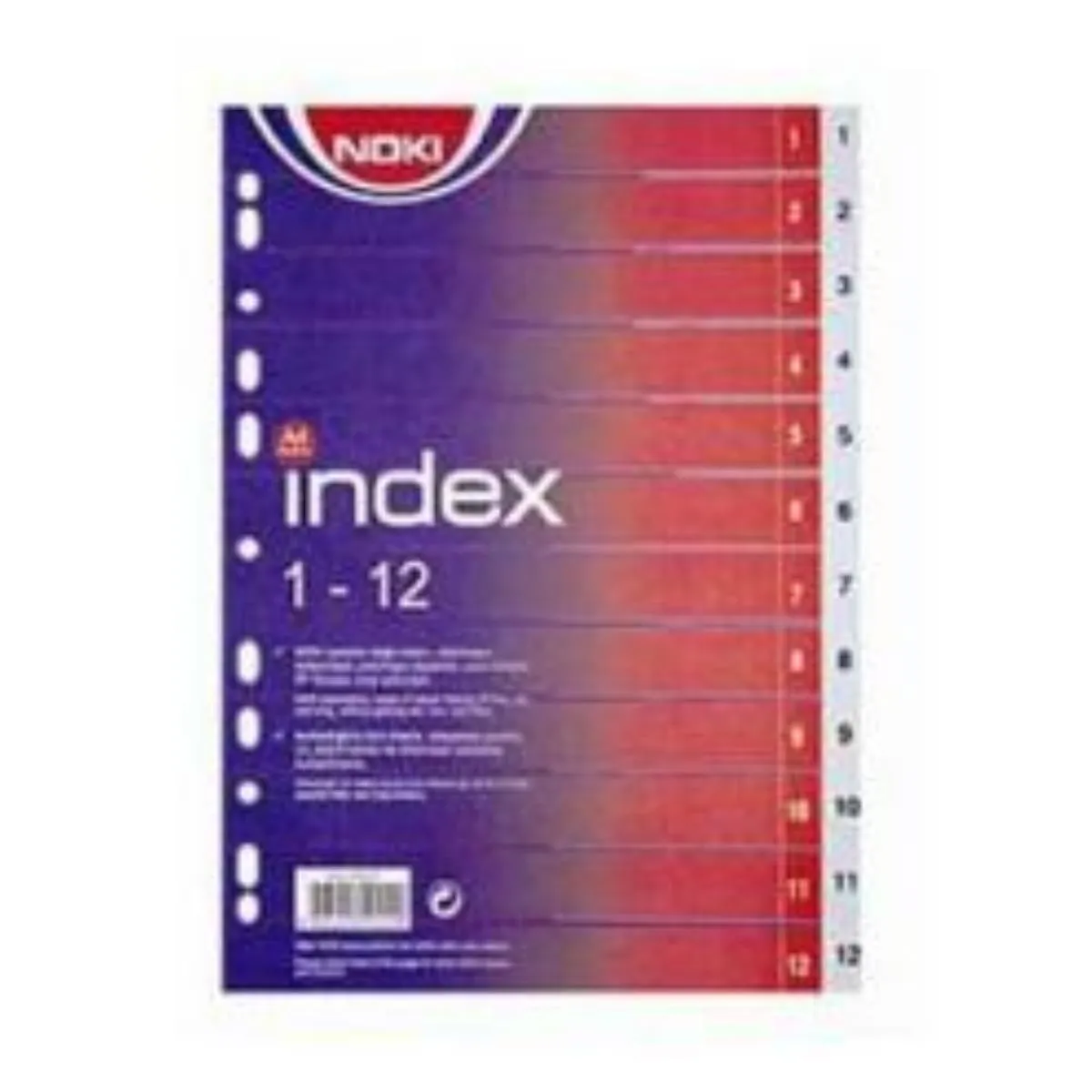NOKI INDEX PVC 12 CIFARA
