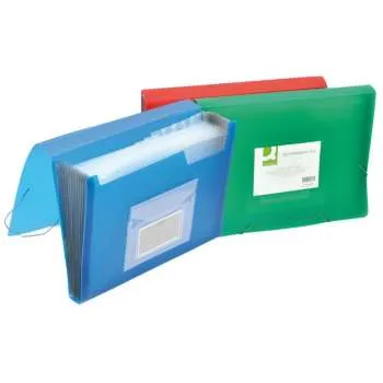 Q-CONNECT FOLDER A4 SA 12 PREGRADA CRVENI