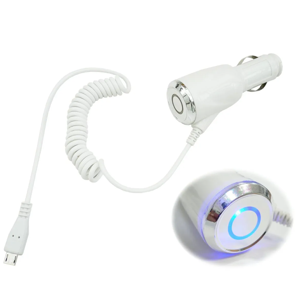 Adapter za auto upaljač micro USB 12/24V 2.1A Car Commerce