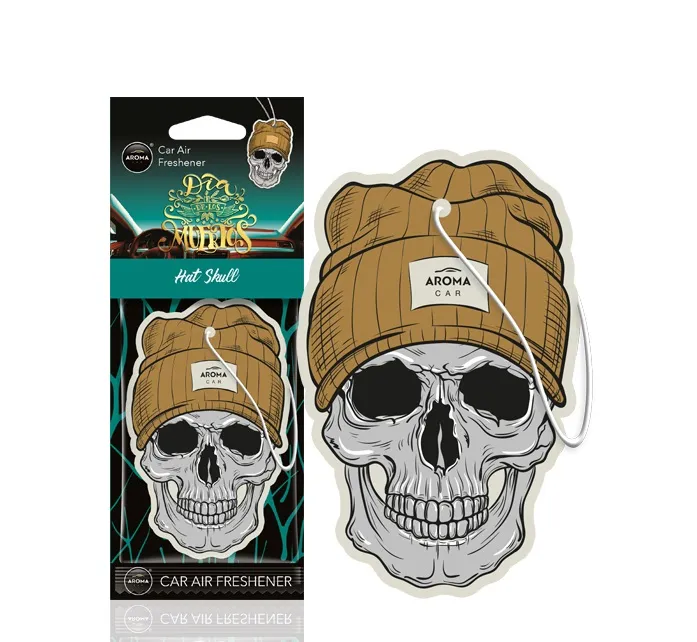 Auto osveživač Dia de los Muertos Hat skull Aroma car