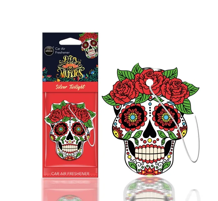Auto osveživač Dia de los Muertos Silver Tatoo Aroma car