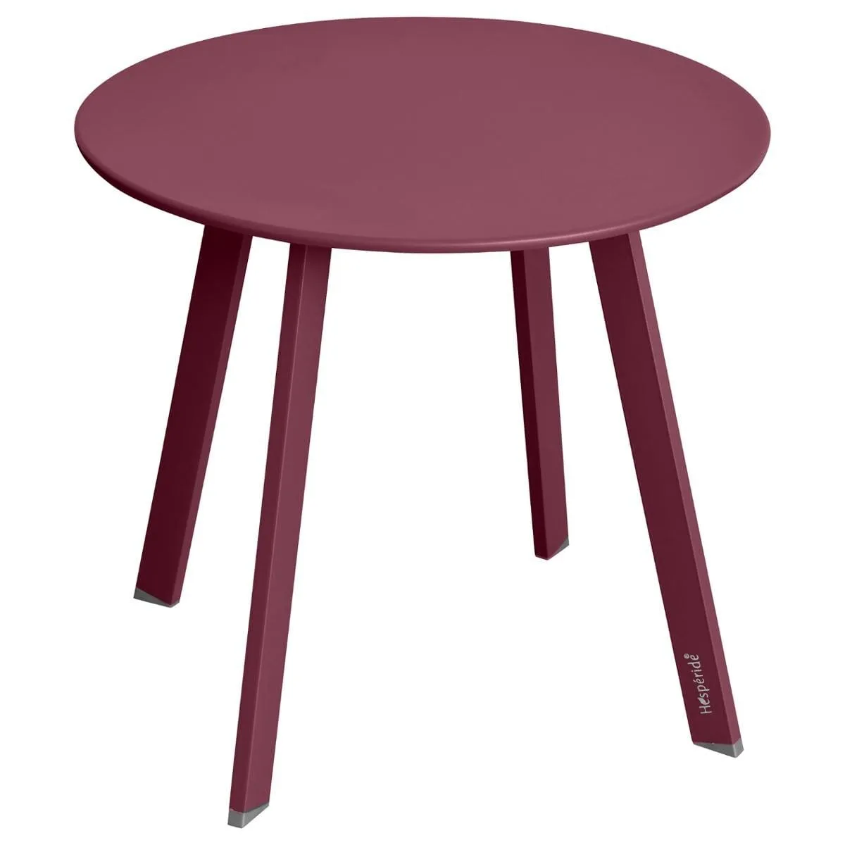 Baštenski sto Saona fi 50cm bordo Hesperide
