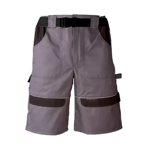 Bermude sa kaišem Cool Trend vel. 62 260g/m2 sive/crne Ardon