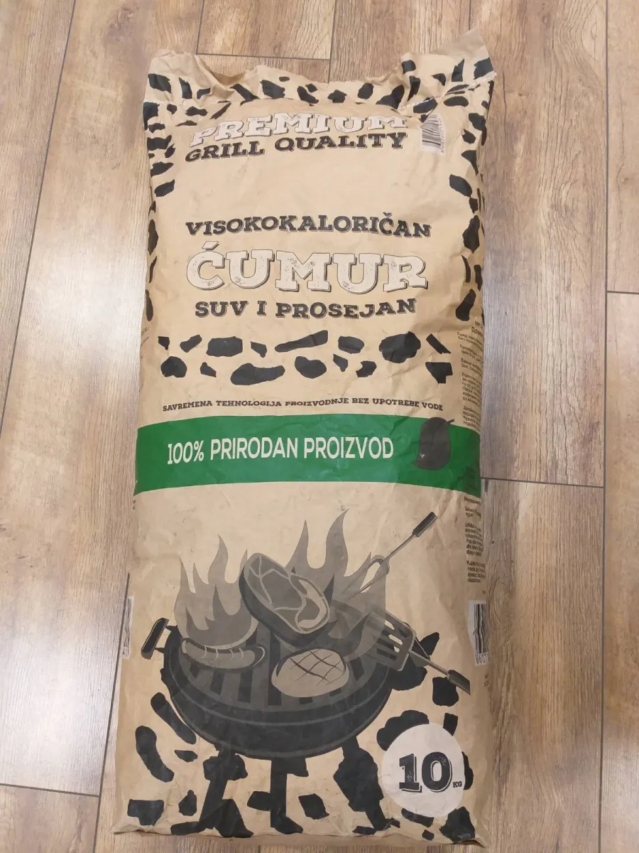 Briketi ćumura ekološki 10kg Premium Grill