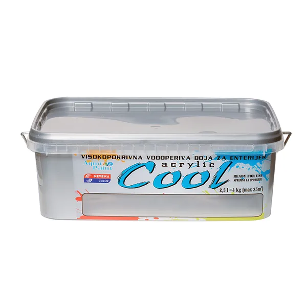 COOL periva boja za unutr.zidove 2.5l Nevena color