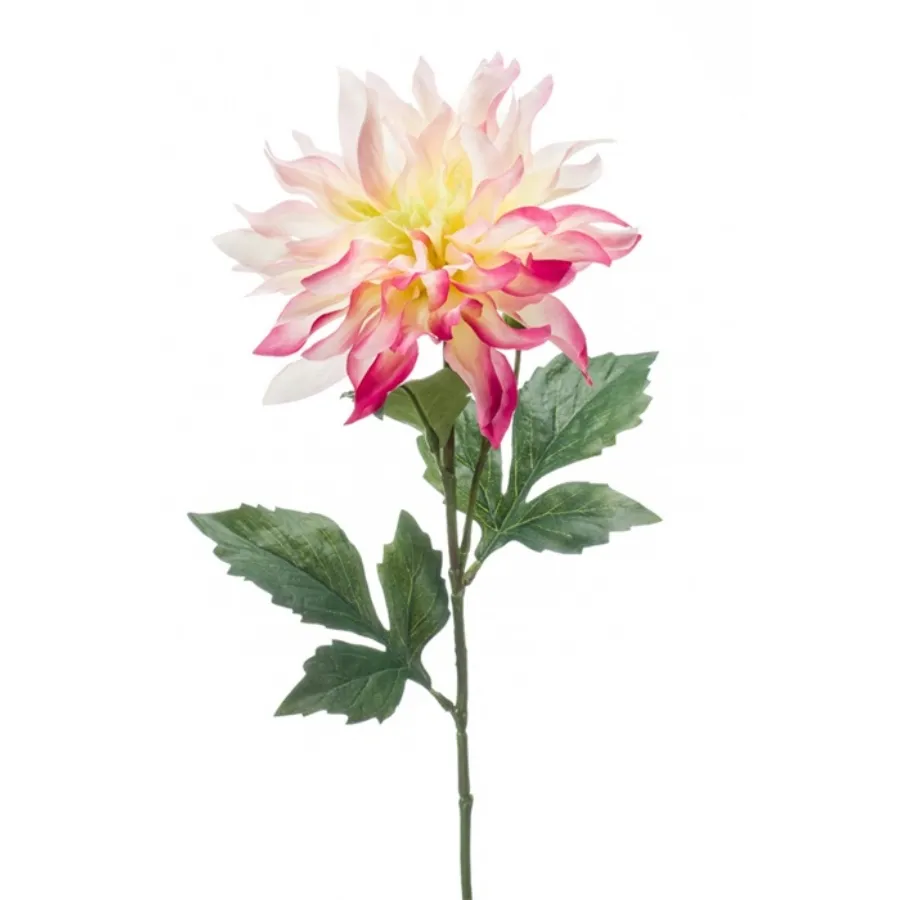 Dekor. cvet-dalija 60cm roza Emerald