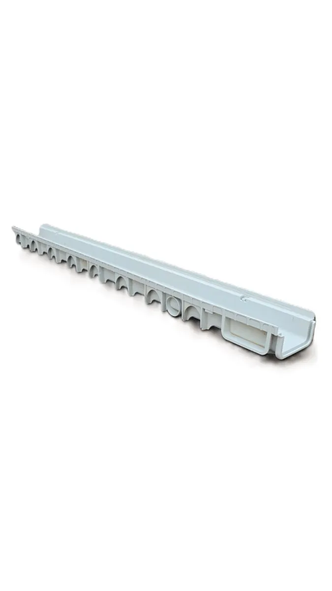 Drenažni kanal Compact PP 10x100 H3.5cm  A15 sivi Stamplast