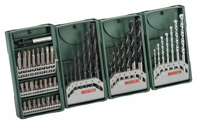 Garn. bitova-odvrtača i burgija 3+1 Mini-X-Line-Set 7/1 Bosch