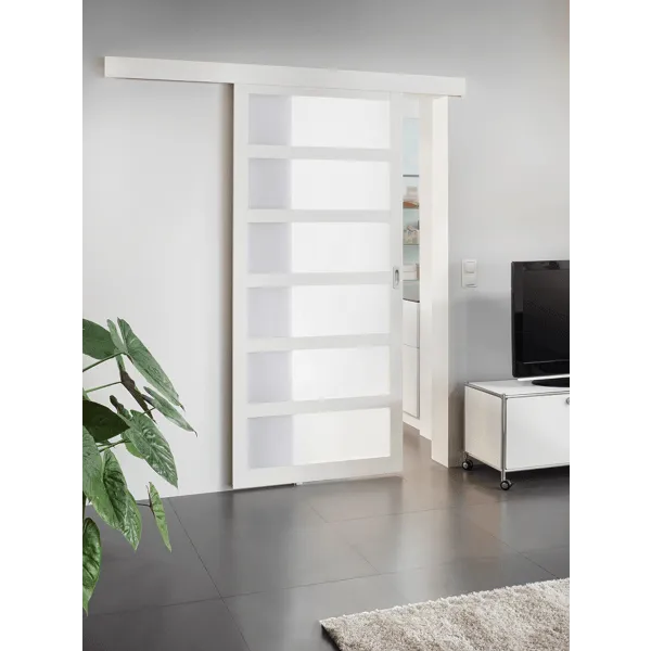 Klizna vrata Sunshine 90x211cm bela Bautrend