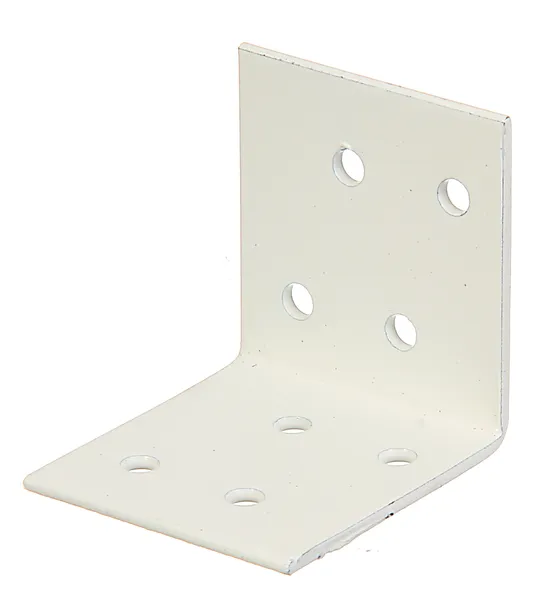 L profil 8619 beli 40x40x40mm G. Alberts