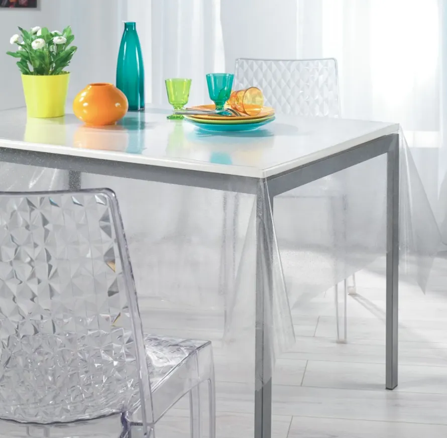 Mušema za sto Decorline 140x240cm transp. Douceur d Interieur
