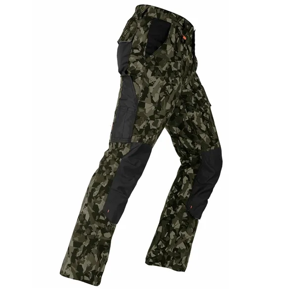 Pantalone Tenere Pro maskirno-zelene M Kapriol