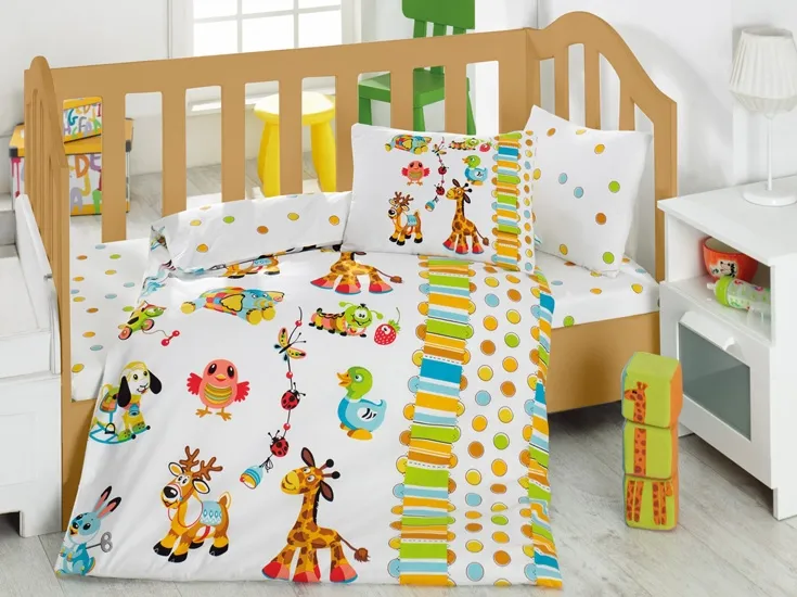 Posteljina za bebe Oyun Bahcesi Cottonbox