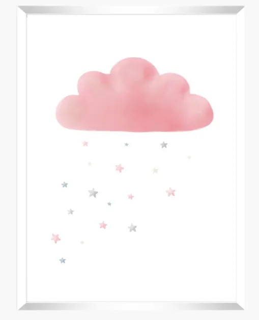 Print slika Modernpik FR121 30x40cm Pink Cloud Styler