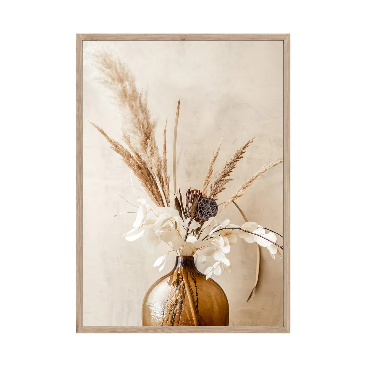 Print slika Poster Framed PS026 50x70cm Boho vase Styler