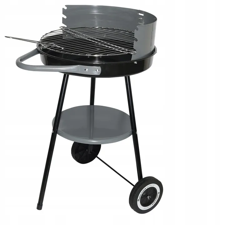 Roštilj fi 41cm sa policom na 2 točkića Master grill&party
