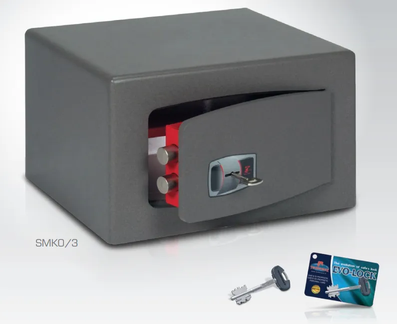 Sef na ključ 220x350x300mm 17kg Technomax